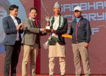 गल्फर सद्भावले एनएनआईपीए प्लेयर एफ द इयर अवार्ड जिते