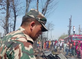 मोरङको धनपालथाल गाउँपालिका–६ कदमाहामा आगलागीमा परेर २ बालबालिकाको मृत्यु