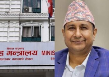 गृह मन्त्रालय तानिए सिराहाका सीडीओ वासुदेव दाहाल