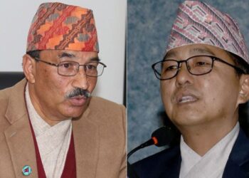 राजेन्द्र लिङ्देन र कमल थापा एउटै मञ्चमा