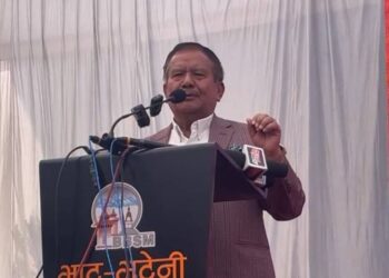 दुर्गा प्रसाईं गुण्डानाइके हो,  ढुंगा हानेर राजसंस्था फर्किँदैन : मिनबहादुर गुरुङ