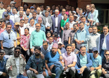 कांग्रेसनिकट कर्मचारी युनियन देउवा निवास  बूढानीलकण्ठमा